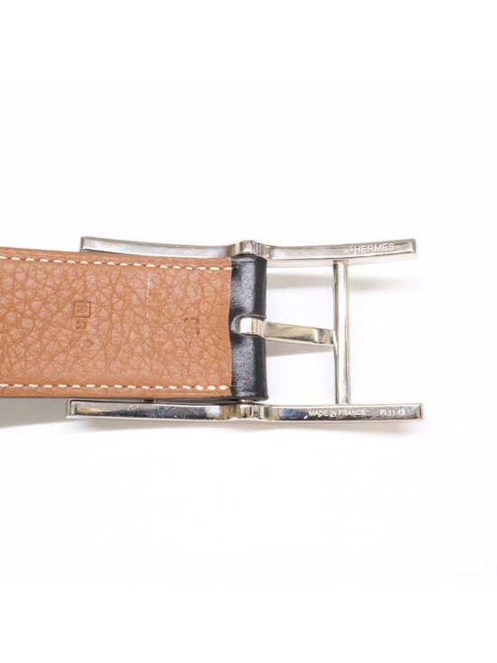 Hermes Easy Box Calf Vo Togo Reversible 95 Belt main image 9